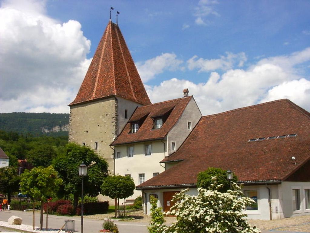 Hotel Al Ponte Wangen an der Aare Buitenkant foto