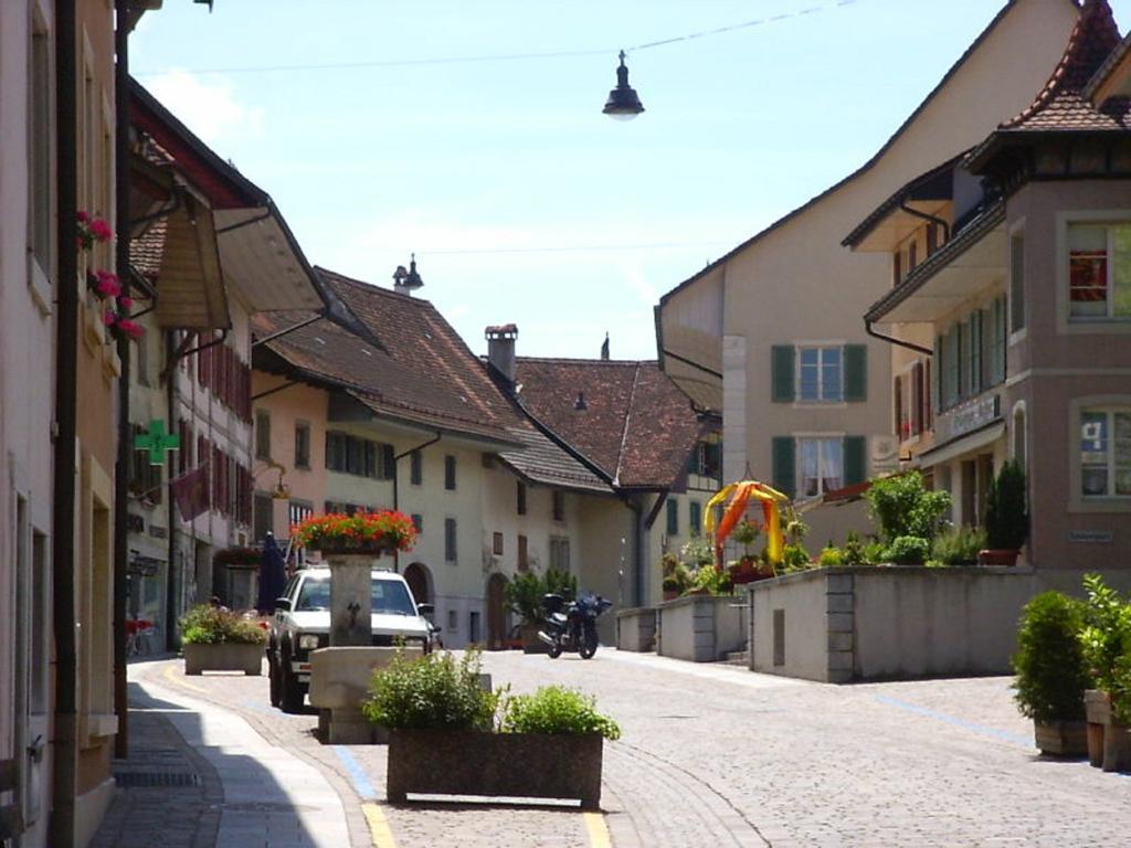 Hotel Al Ponte Wangen an der Aare Buitenkant foto