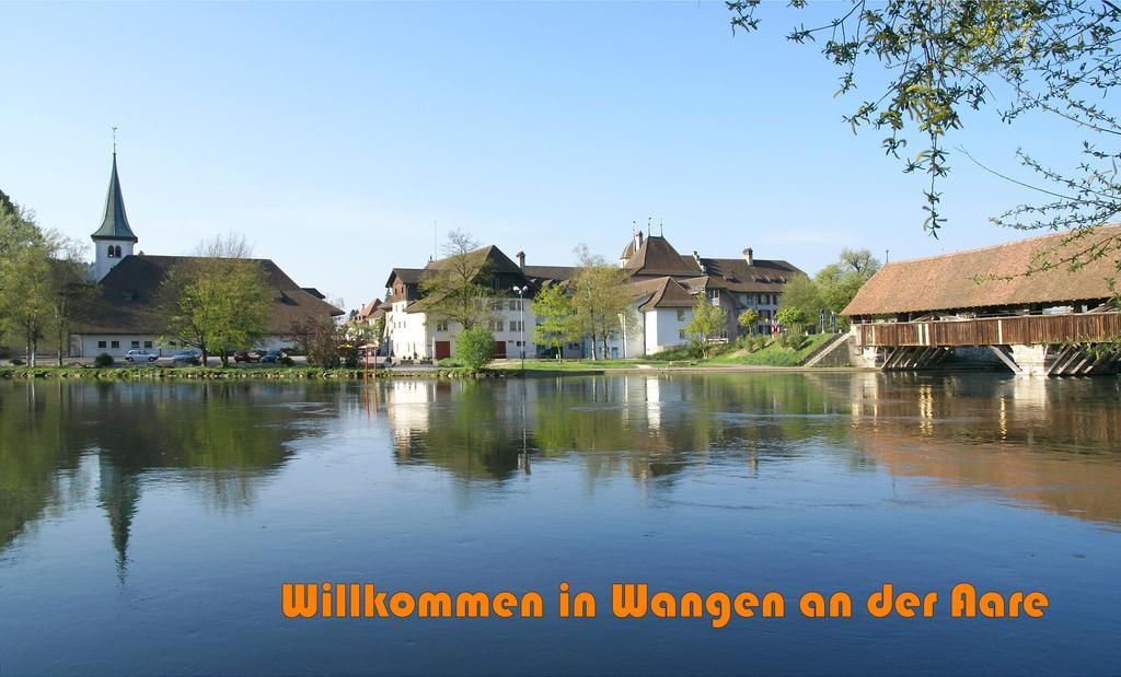 Hotel Al Ponte Wangen an der Aare Buitenkant foto