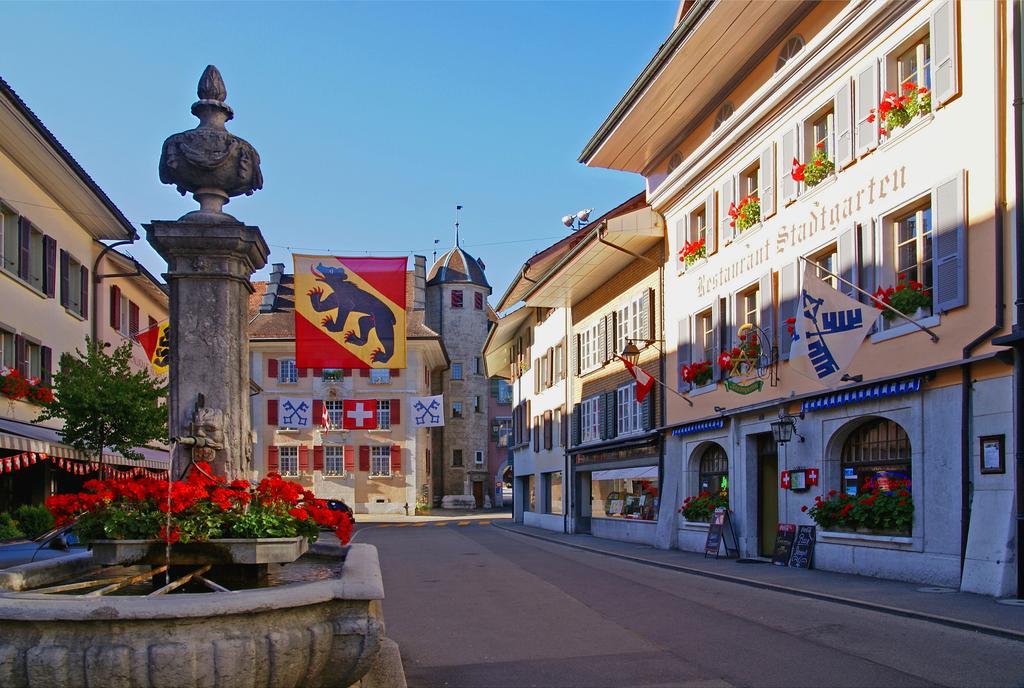 Hotel Al Ponte Wangen an der Aare Buitenkant foto